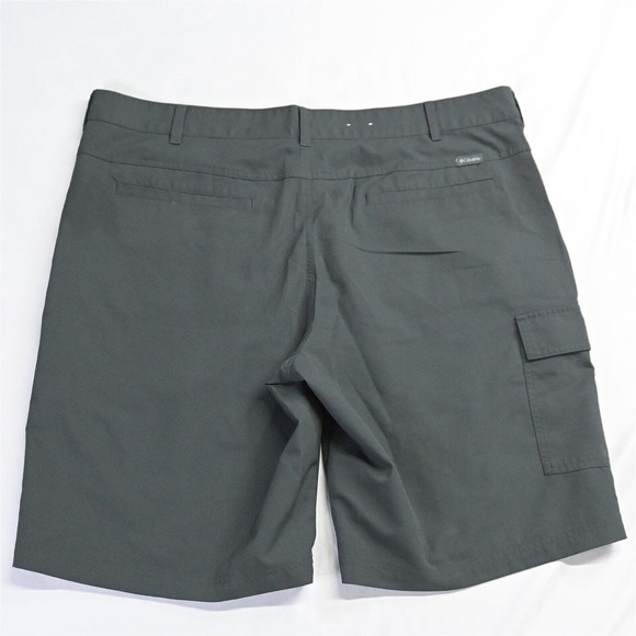 Columbia 42 x 11" Dark‎ Gray Ripstop Omni Shade 1728341 Cargo Shorts - Picture 7 of 7